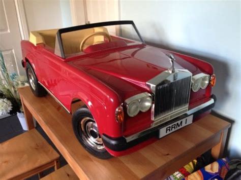 tri ang sharna rolls royce pedal car replacement
