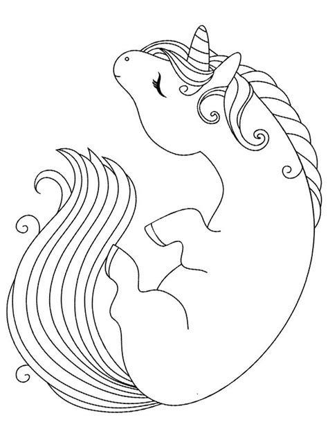sleeping unicorn coloring page funny coloring pages