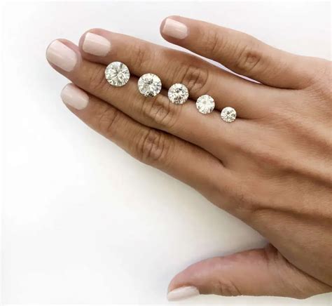 carat   carat  guide   ideal diamond size