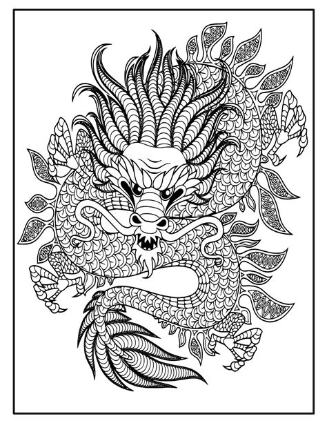 top   printable dragon coloring pages  dragon coloring page