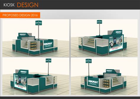 kiosk design concept  julius sagun  coroflotcom