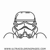 Ausmalbilder Stormtrooper sketch template