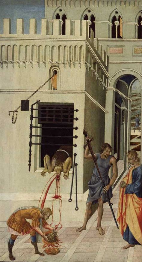 Great Works The Beheading Of St John The Baptist 1450s Giovanni Di