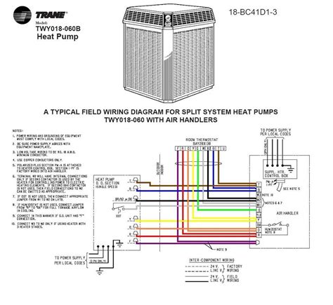 trane xl  wiring diagram