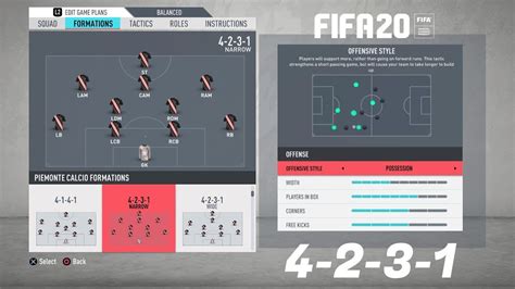 Fifa 20 Best Formation 4 2 3 1 Tutorial Best Custom Tactics