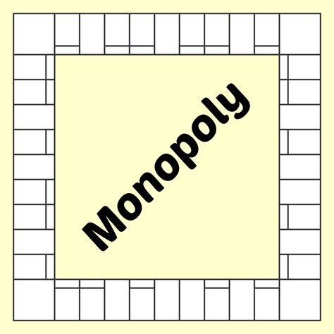 printable monopoly money templates     printablee