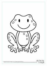 Coloring Frog Pages Colouring Leapfrog Color Getdrawings Activity sketch template