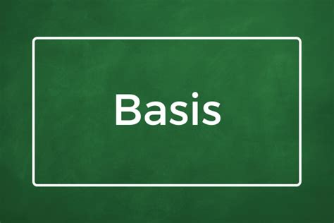 basis definition meaning  synonyms