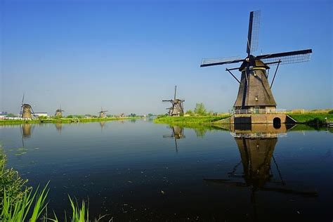 The Windmills At Kinderdijk World Heritage Site Exploring The