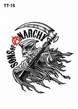 Anarchy Sons Soa Tattoos Cryptozoic Trading Cards Tattoo Seasons Logo Samcro Gogts Template Sketch Choose Board Reaper Juice Old sketch template