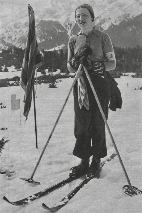 1930s Skiing Vintage Ski Vintage Sportswear Vintage Sports