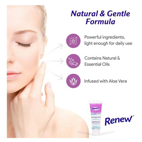 dermarite renew skin repair skin protectant cream  gram scented box