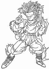 Dragon Ball Coloring Pages Super Goku Saiyan Printable Book Colouring Kai Books Print Will Color King Drawing Characters Getcolorings Anime sketch template