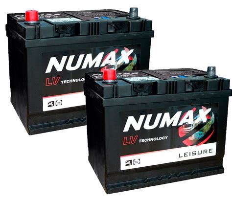pair  numax lvmf sealed leisure battery  ah