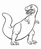 Coloring Pages Allosaurus Comments sketch template