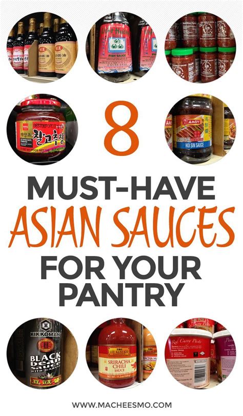 8 Essential Asian Sauces For Your Pantry Asian Sauce Asian Spices