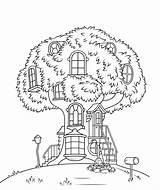 Bears Berenstain Treehouse Coloring Pages Printable Tree House Kids Colouring Bear Sheets Supercoloring Adult Christmas Fairy Magic Papi Books Clipart sketch template