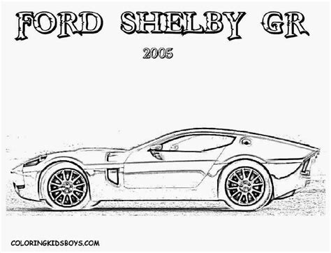 ford mustang car coloring page  image coloringsnet