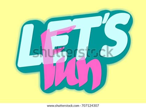 fun poster design template vector illustration stock vector royalty