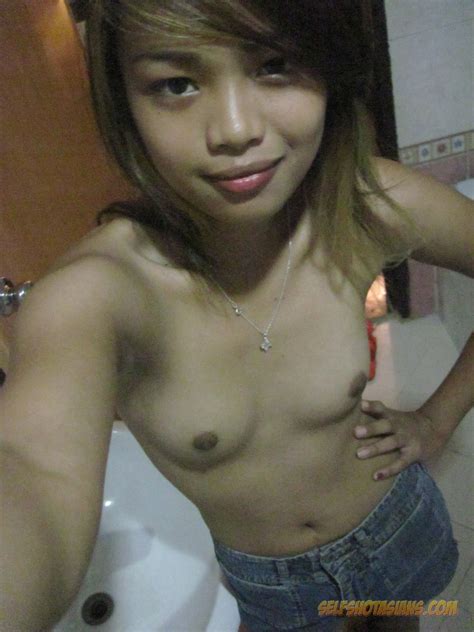 dashing girl takes selfie of her cute boobs inside bathroom asian porn movies