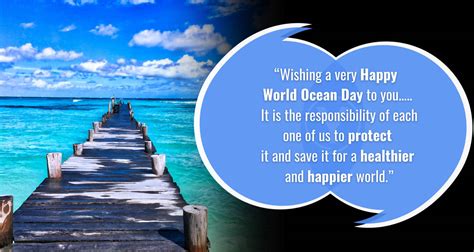 world ocean day quotes wishes messages  acknowledge importance