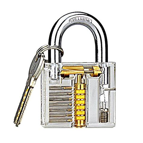 buy kuject visible cutaway practice lock transparent pin tumbler
