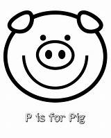 Pig Coloring Pages Printable Face Kids Head Preschool Print Color Sweeps4bloggers Colouring Animal Pigs Mamalikesthis Printables Getcolorings Farm Crafts Tweet sketch template