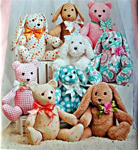 printable stuffed animal patterns admirable  felt toy sewing