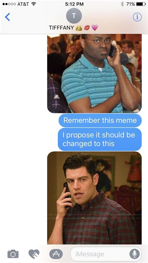 schmidt  meme quality rnewgirl