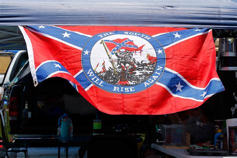 Nascar Fans Show Their Allegiance To Confederate Flag