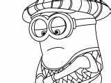 Coloring Despicable Golfer Minions Wecoloringpage sketch template