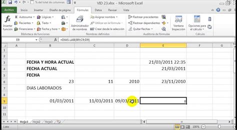 Clase Microsoft Excel Funciones De Fecha Y Hora Y Funciones 23010 Hot