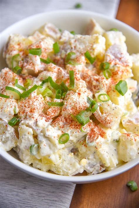 Potato Salad With Eggs Recipe Old Fashioned Potato Salad