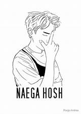 Seventeen Hoshi Hosh Redbubble sketch template