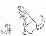 Winnie Pooh Roo Coloring Disney Pages Walt sketch template