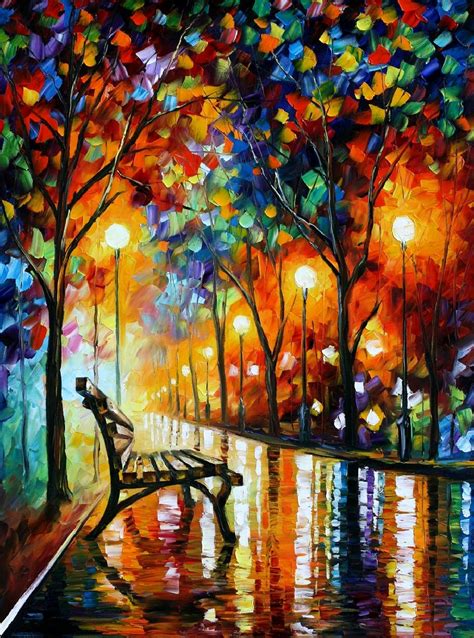 magnificent oil paintings  leonid afremov   favorite poll results