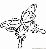 Butterfly Pages Coloring Printable Bugs Colouring Colorin sketch template