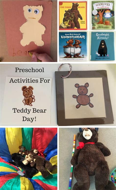 preschool activities  teddy bear day ms stephanies preschool