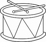 Drum Cliparts Clip Coloring Clipart Marching Favorites Add sketch template