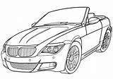 Cabriolet Coloring Pages Print Coloringway sketch template