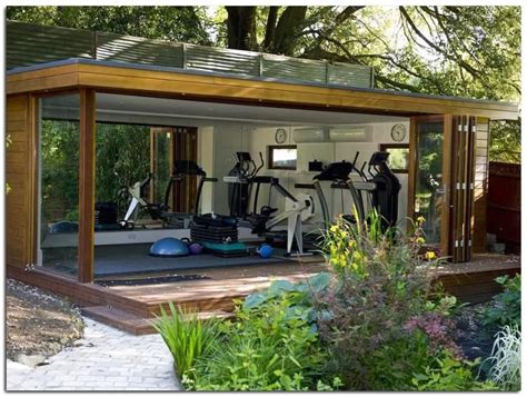 home garden gym ideas