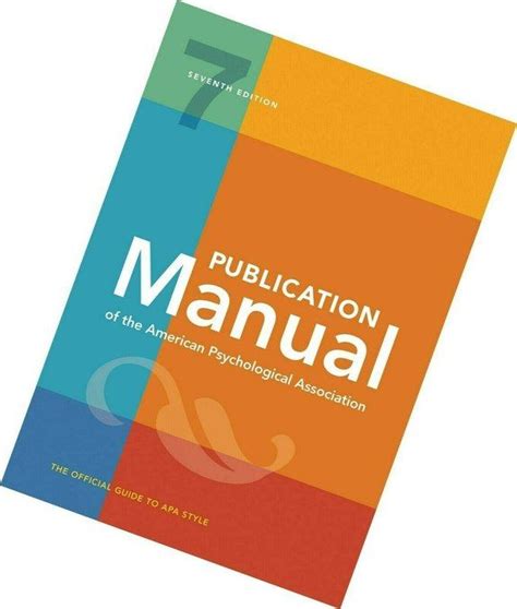 book  titled publication manual  includes information