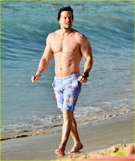 mark wahlberg goes shirtless in fourth swimsuit of his