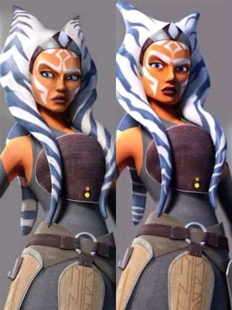 the one on the left looks so much more like ahsoka than the one on the