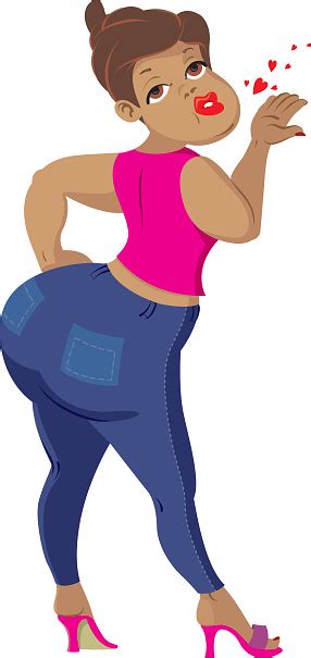 여자 만화 커요 엉덩이 2015년에 대한 스톡 벡터 아트 및 기타 이미지 Istock