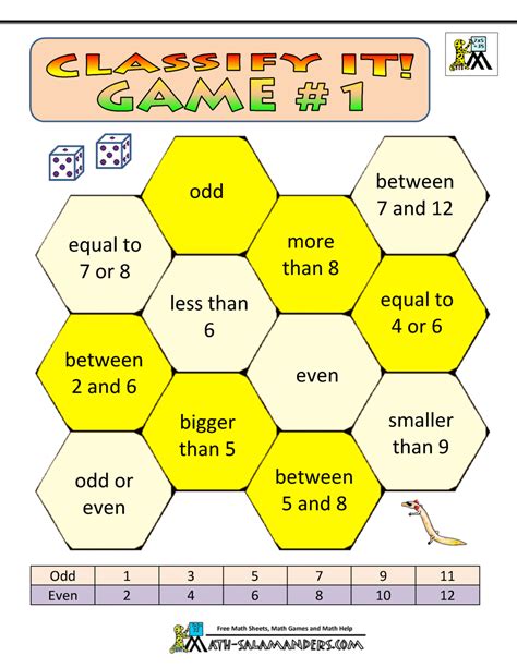 math games worksheets
