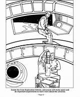 Space Station Coloring Pages Coloringpages sketch template