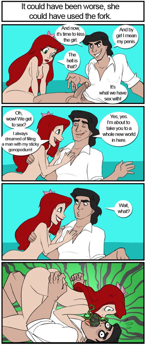 ariel comic commission by shia hentai foundry
