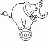 Coloring Circus Elephant Pages Nitro Getcolorings Goodbye Saying Kids Elephants Template sketch template