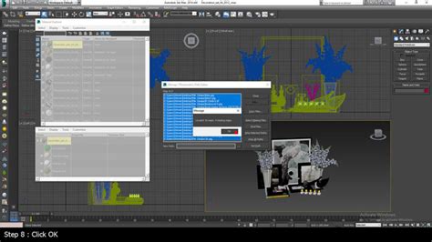 for 3ds max user correct steps to do when loading a downloaded max